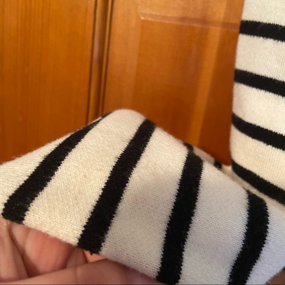 Maje Sweater Dress w/ Nautical Stripes 3/4 sleeves - Picture 9 of 16